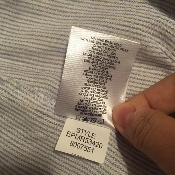 Ellen Tracy Linen Sleeveless Top - Picture 6 of 6